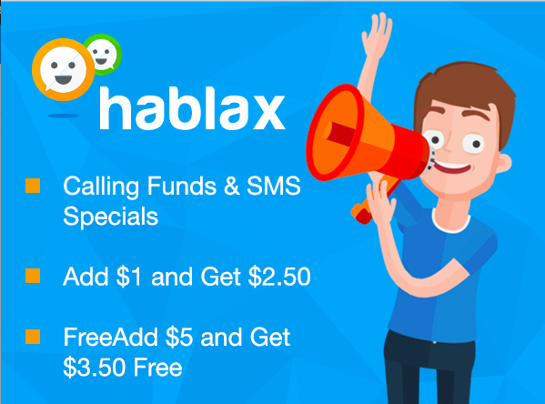 hablax calling specials